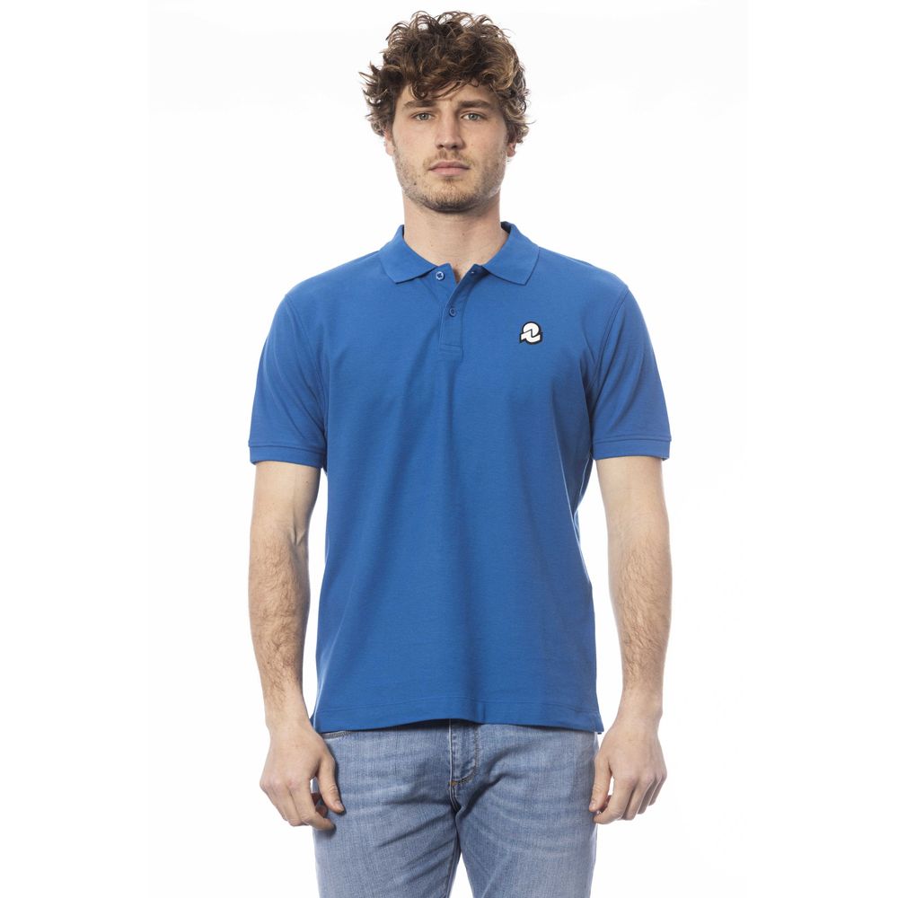 Invicta Blue Cotton Polo Shirt for Men