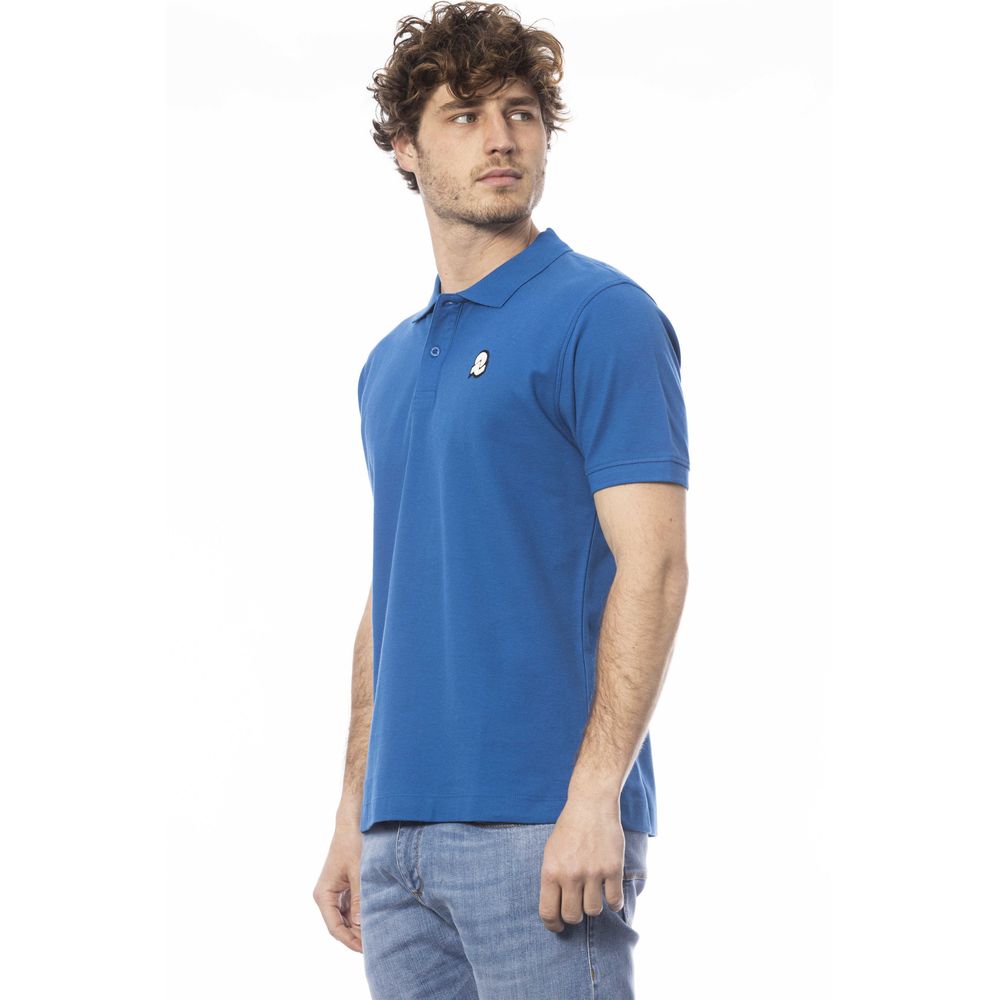 Invicta Blue Cotton Polo Shirt for Men