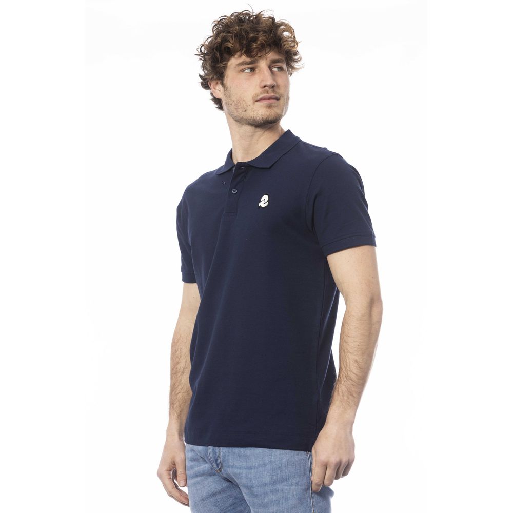 Invicta Blue Cotton Polo Shirt for Men