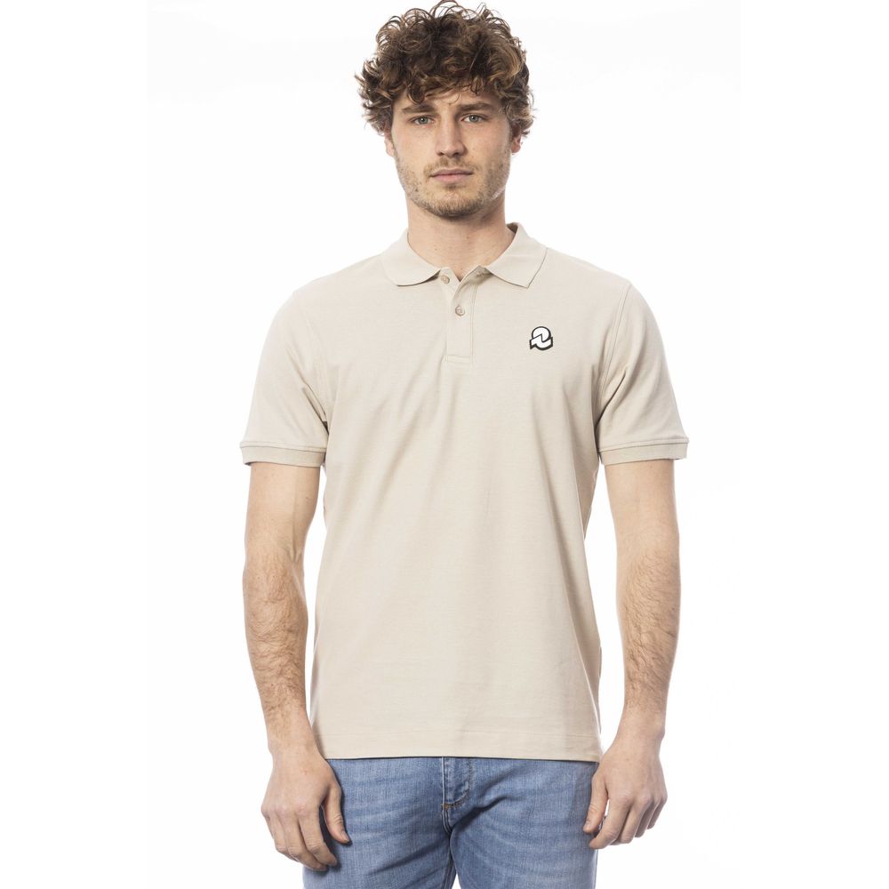 Invicta Beige Cotton Men's Polo Shirt