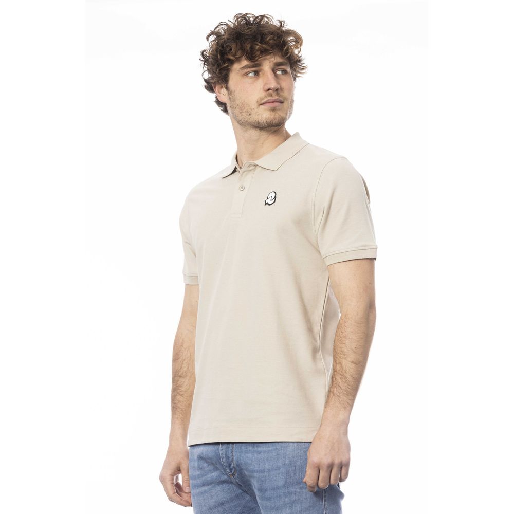 Invicta Beige Cotton Men's Polo Shirt