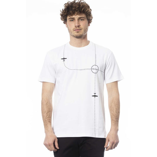 Trussardi Weißes Baumwolle Männer T-Shirt