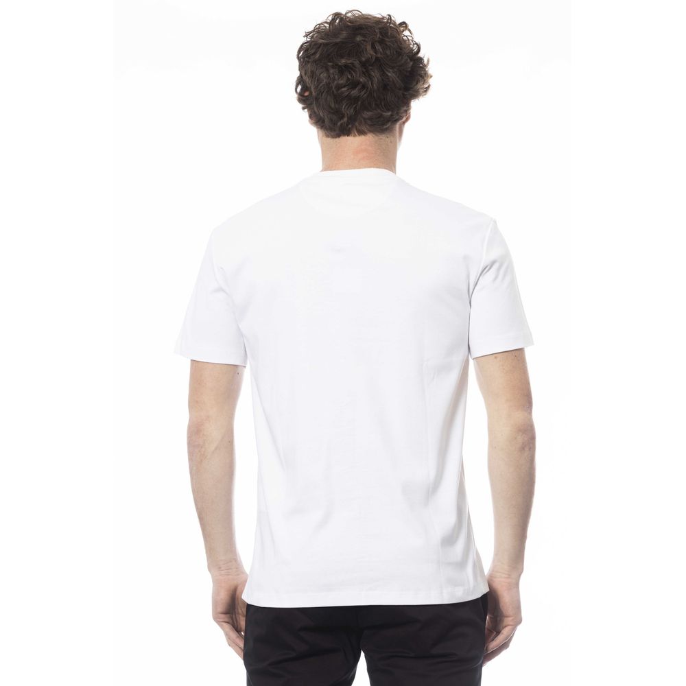 Trussardi Weißes Baumwolle Männer T-Shirt