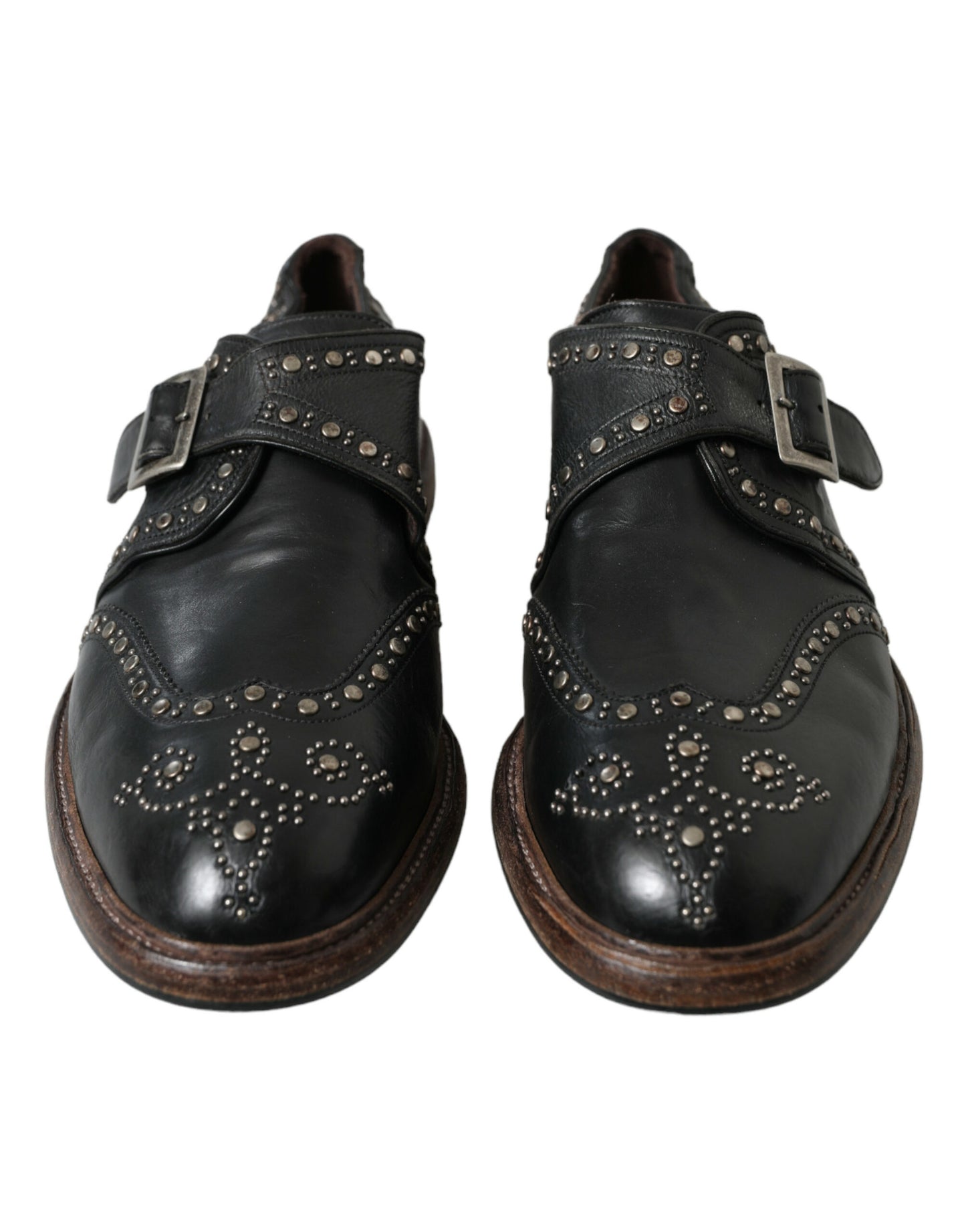 Dolce &amp; Gabbana Elegant monk straps made of calf leather