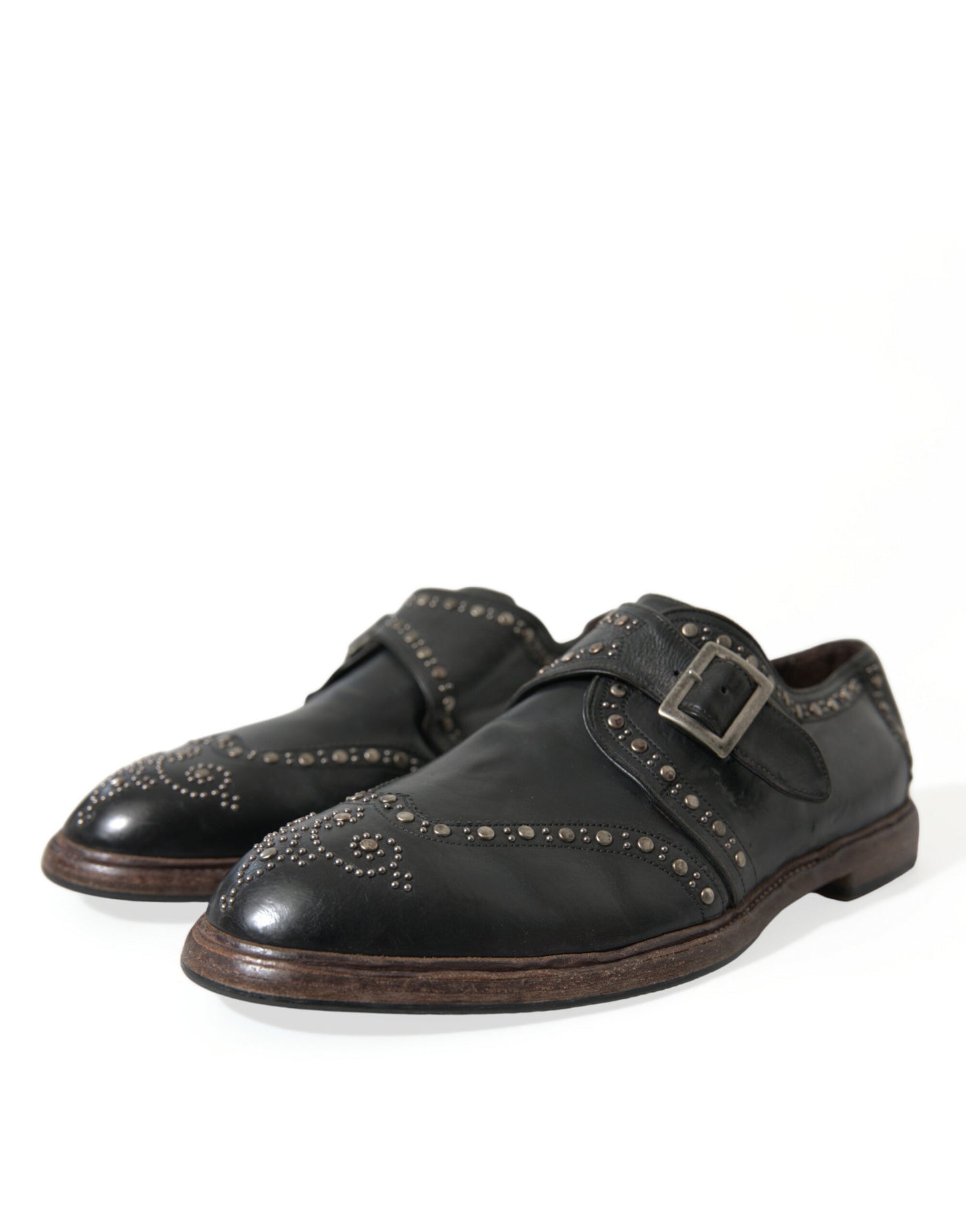 Dolce &amp; Gabbana Elegant monk straps made of calf leather