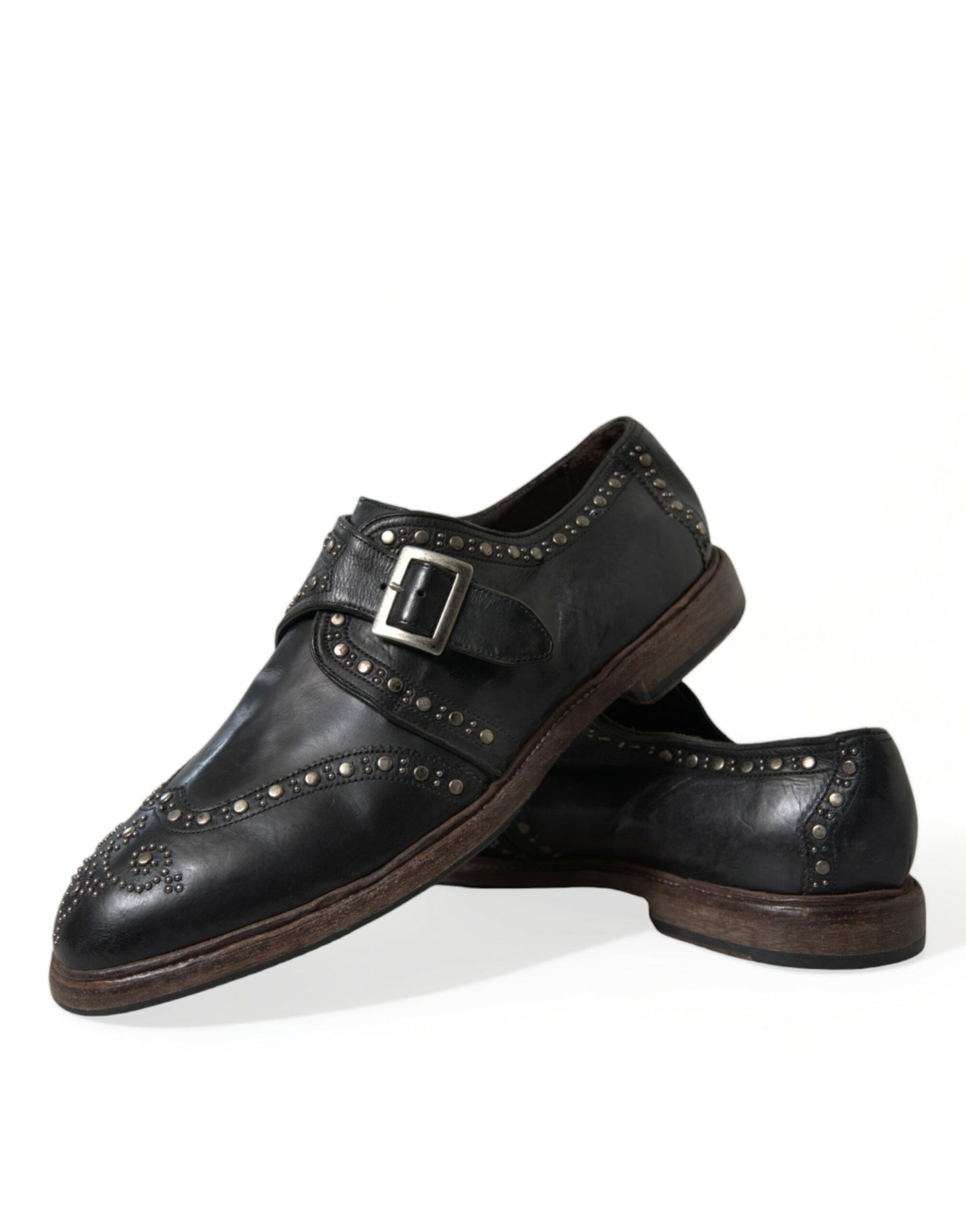 Dolce &amp; Gabbana Elegant monk straps made of calf leather