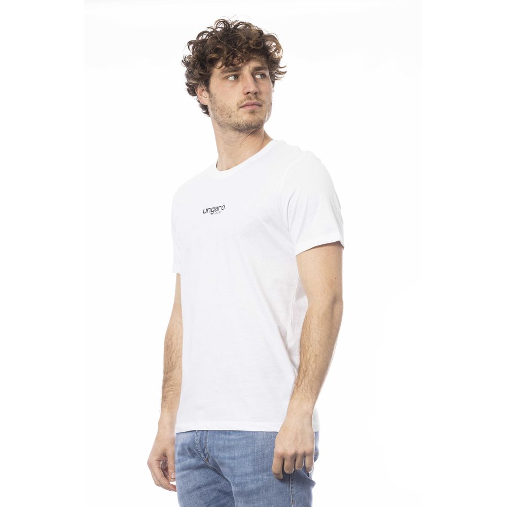 Ungaro Sport White Cotton Men's T-Shirt