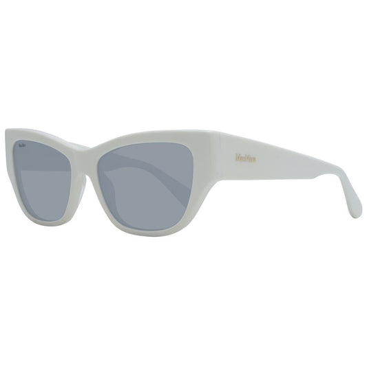 Max Mara Weiße Frauen Sonnenbrille