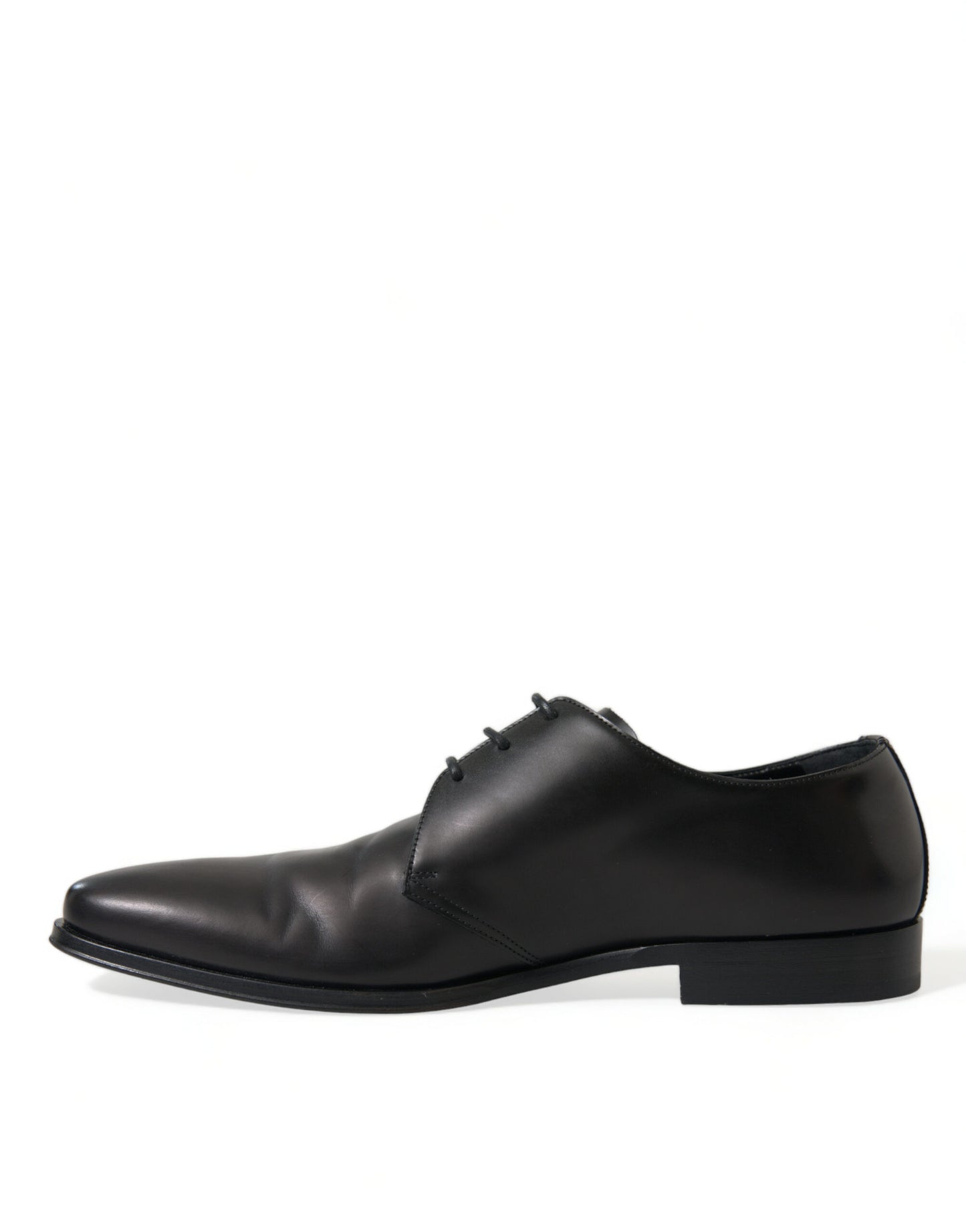 Dolce &amp; Gabbana Elegant Derby Shoes in Black Leather