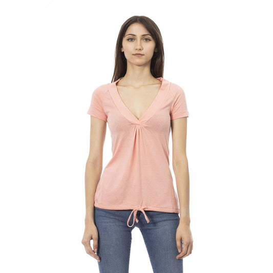 Trussardi Action Pink Cotton Women's Top