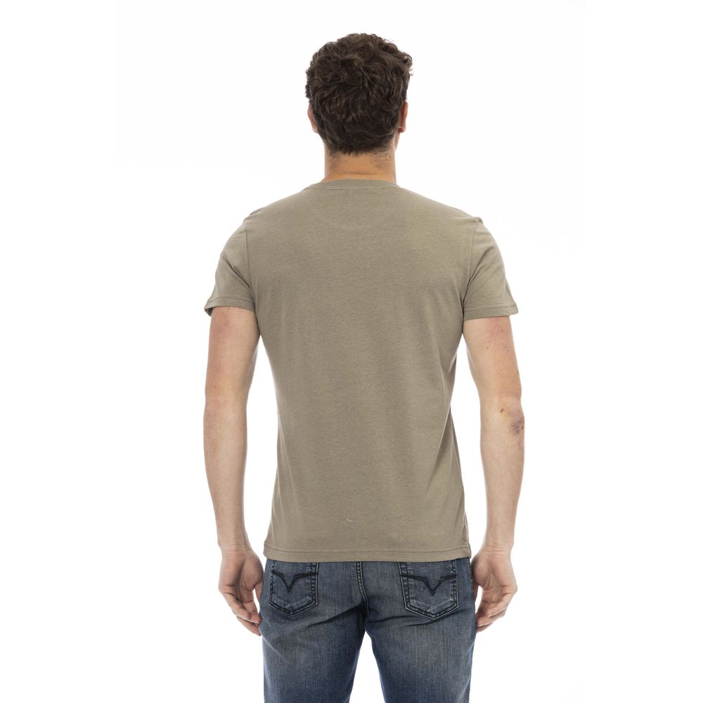 Trussardi Action Grünes Baumwolle Männer T-Shirt