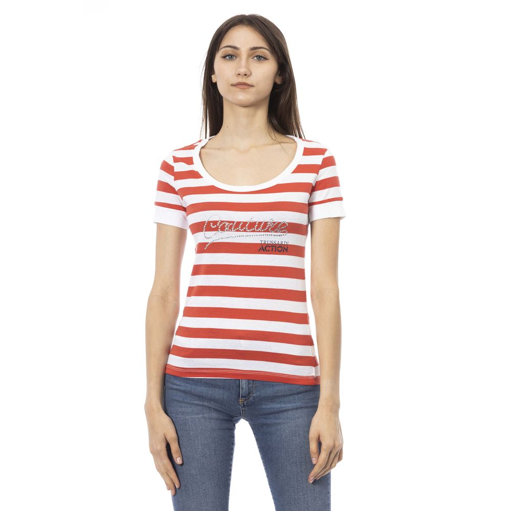 Trussardi Action Multicolor Cotton Women's Top