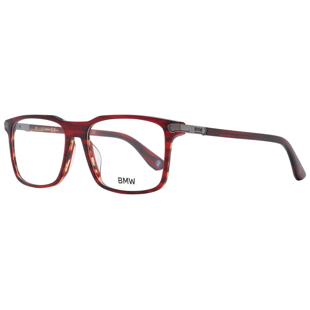 BMW Red Men Optical Eyeglass Frames