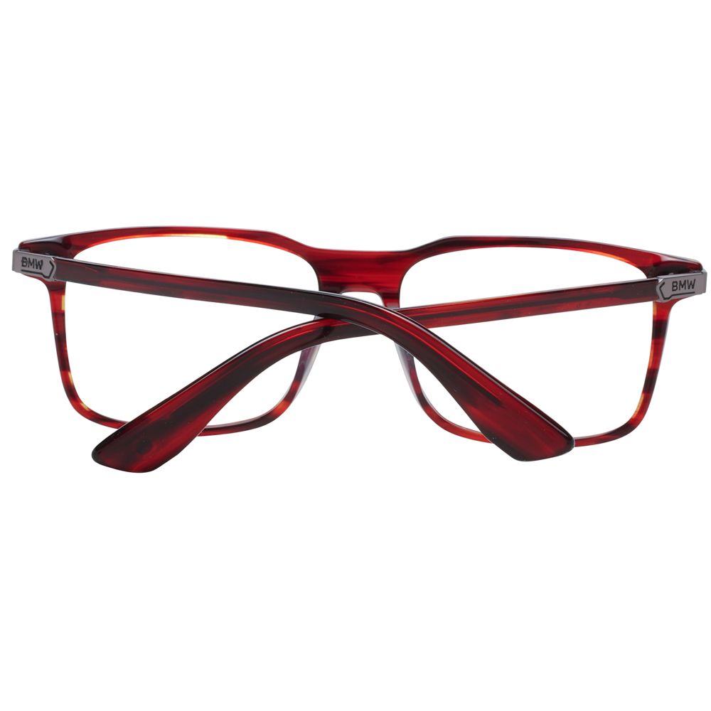 BMW Red Men Optical Eyeglass Frames