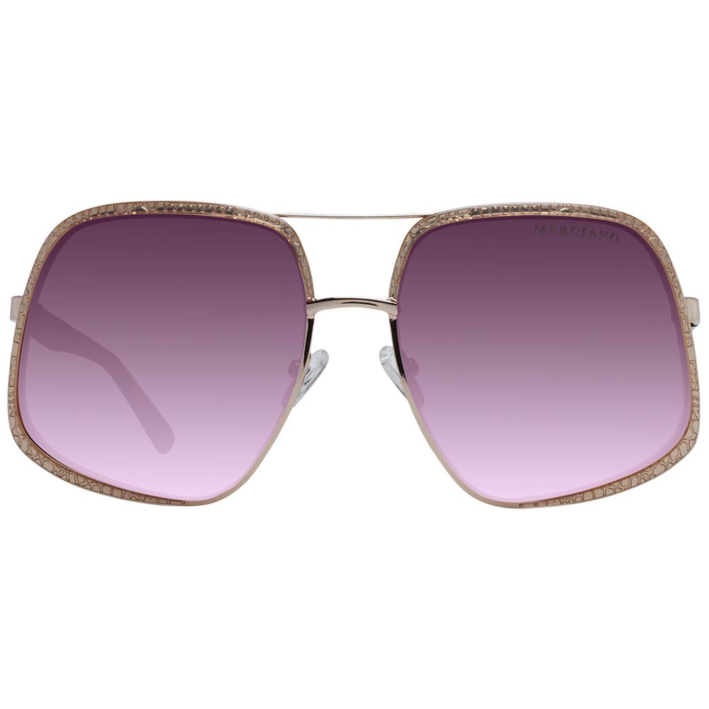 Marciano by Guess Gold Frauen Sonnenbrille