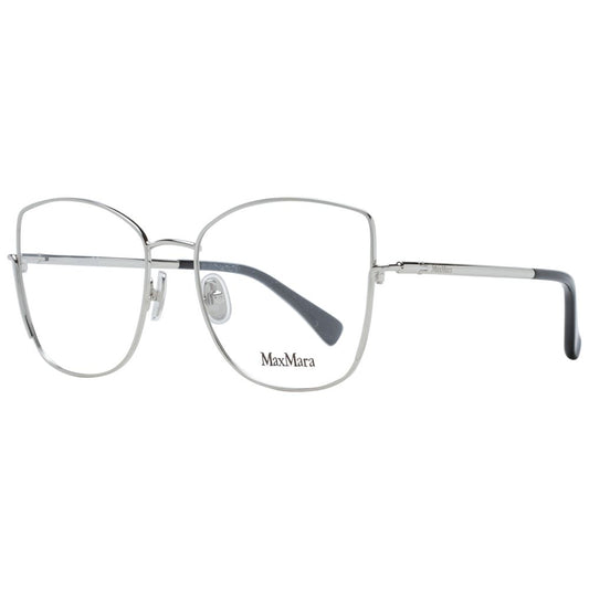 Max Mara Silver Optical Eyeglasses Frames for Women