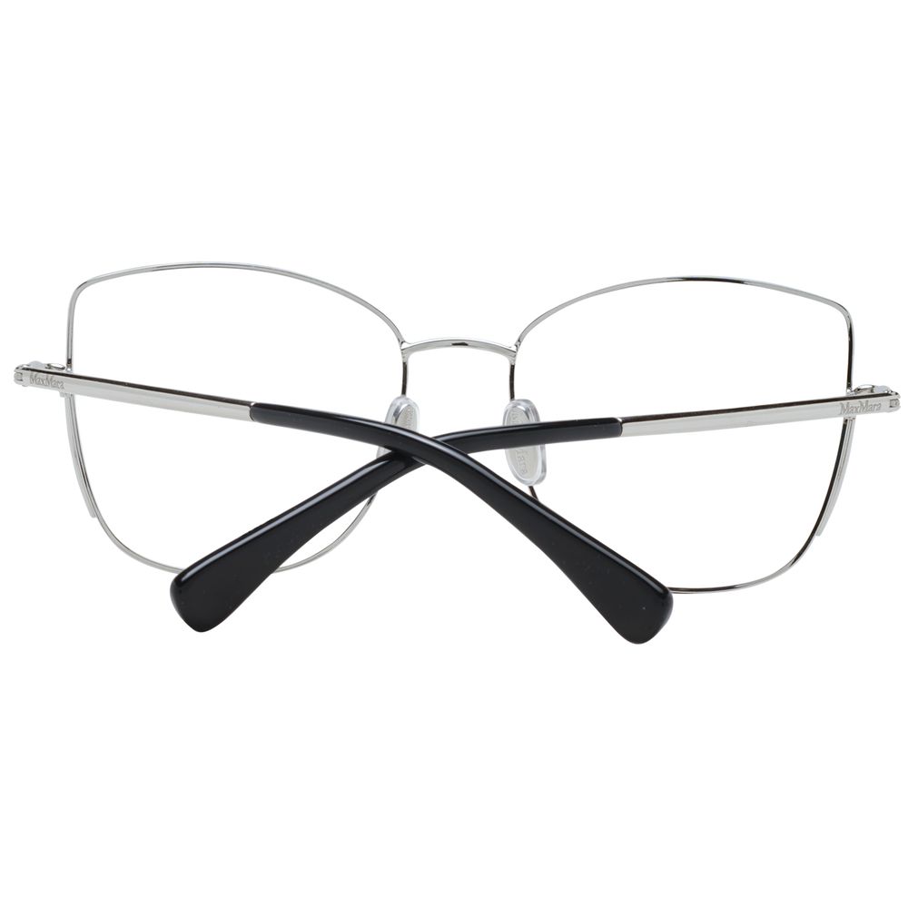 Max Mara Silver Optical Eyeglasses Frames for Women