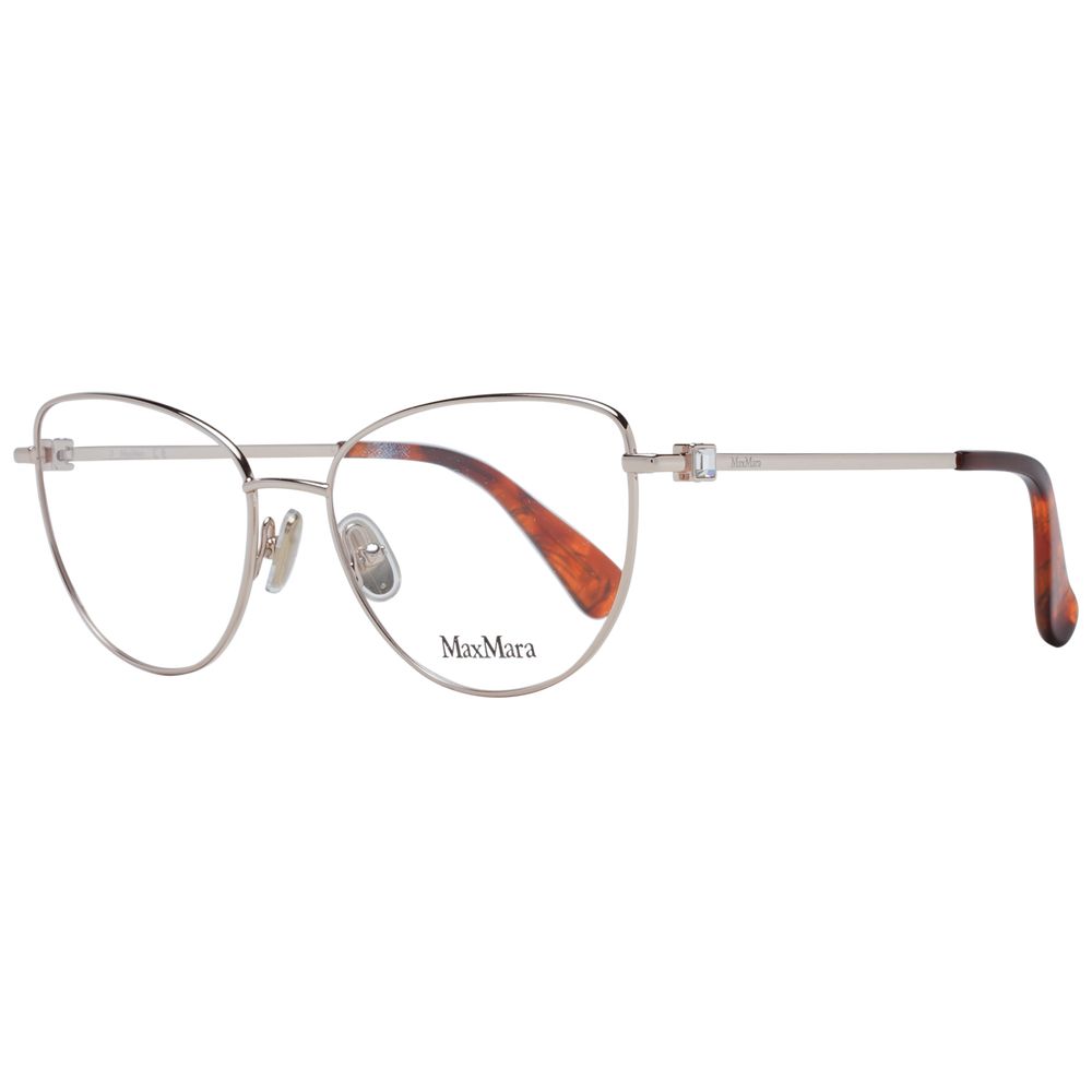 Max Mara Rose Gold Frauen Optische Brillenfassungen