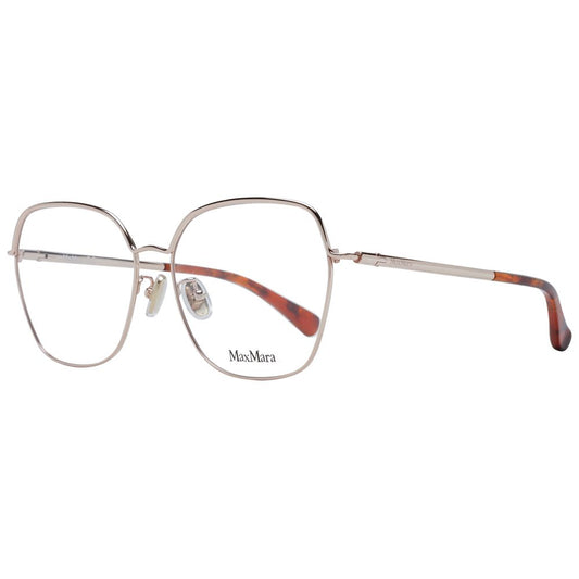 Max Mara Rose Gold Women Optical Eyeglasses Frames