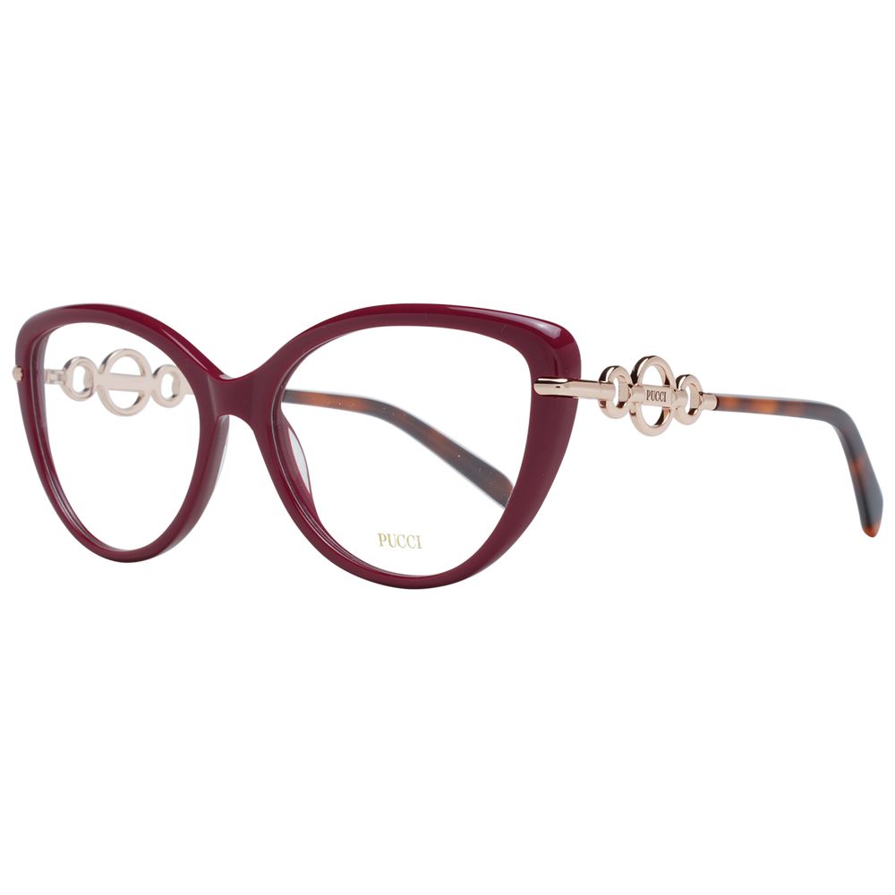 Emilio Pucci Red Optical Eyeglasses Frames for Women