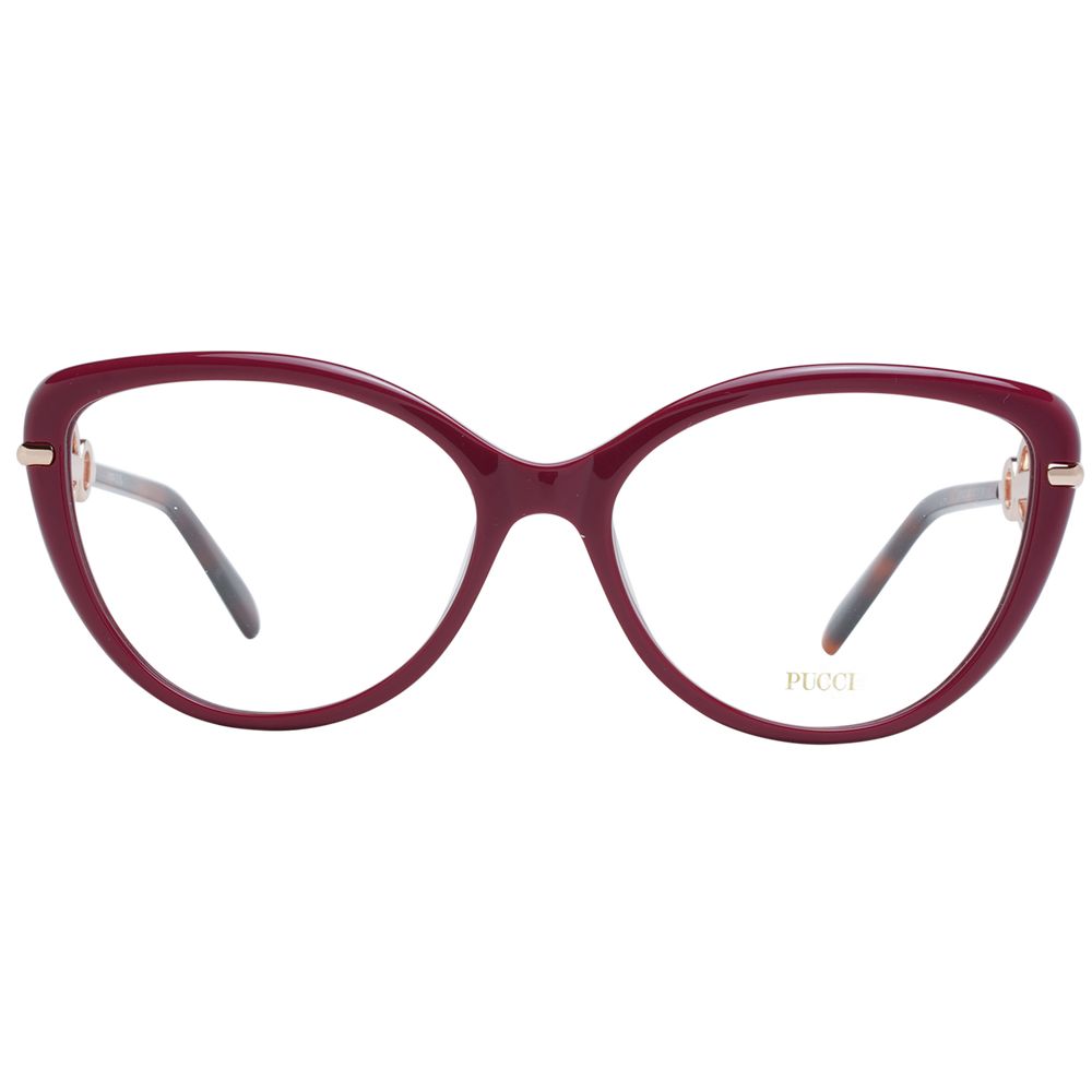 Emilio Pucci Red Optical Eyeglasses Frames for Women