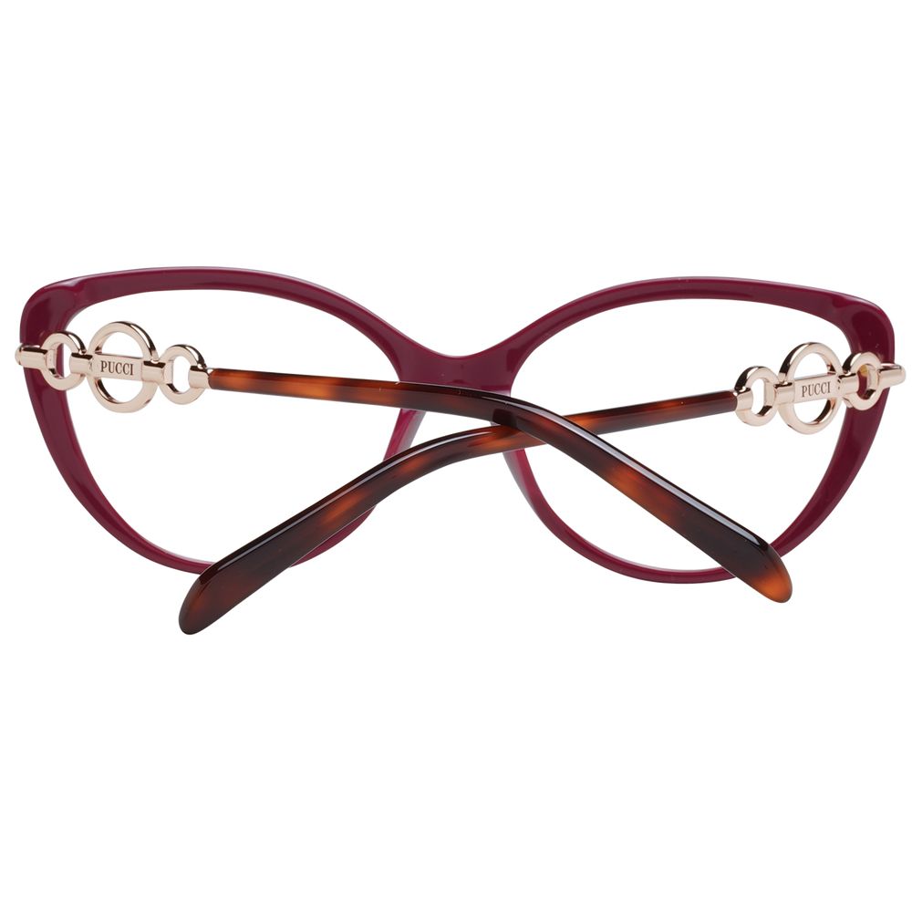 Emilio Pucci Red Optical Eyeglasses Frames for Women