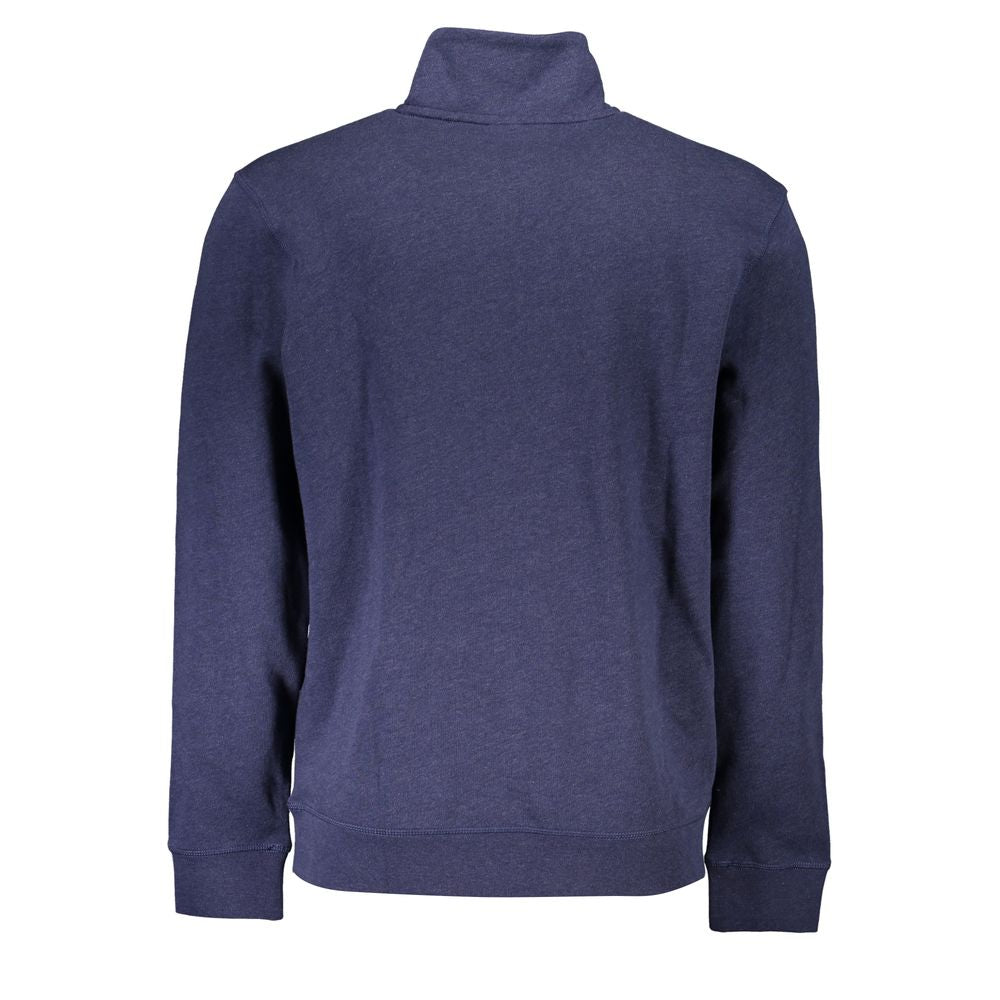 Hugo Boss Blue Cotton Sweater for Men