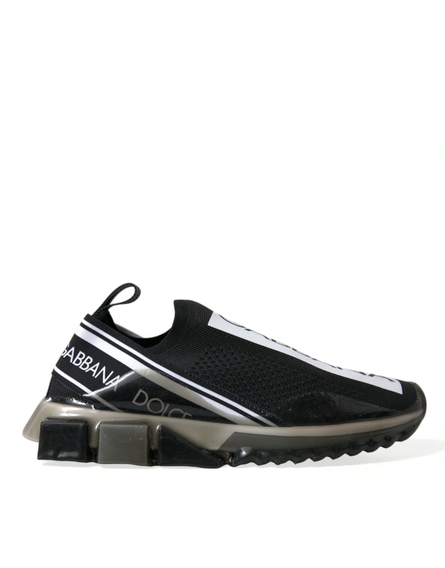 Dolce & Gabbana Elegante schwarz-weiße Sorrento Sneakers