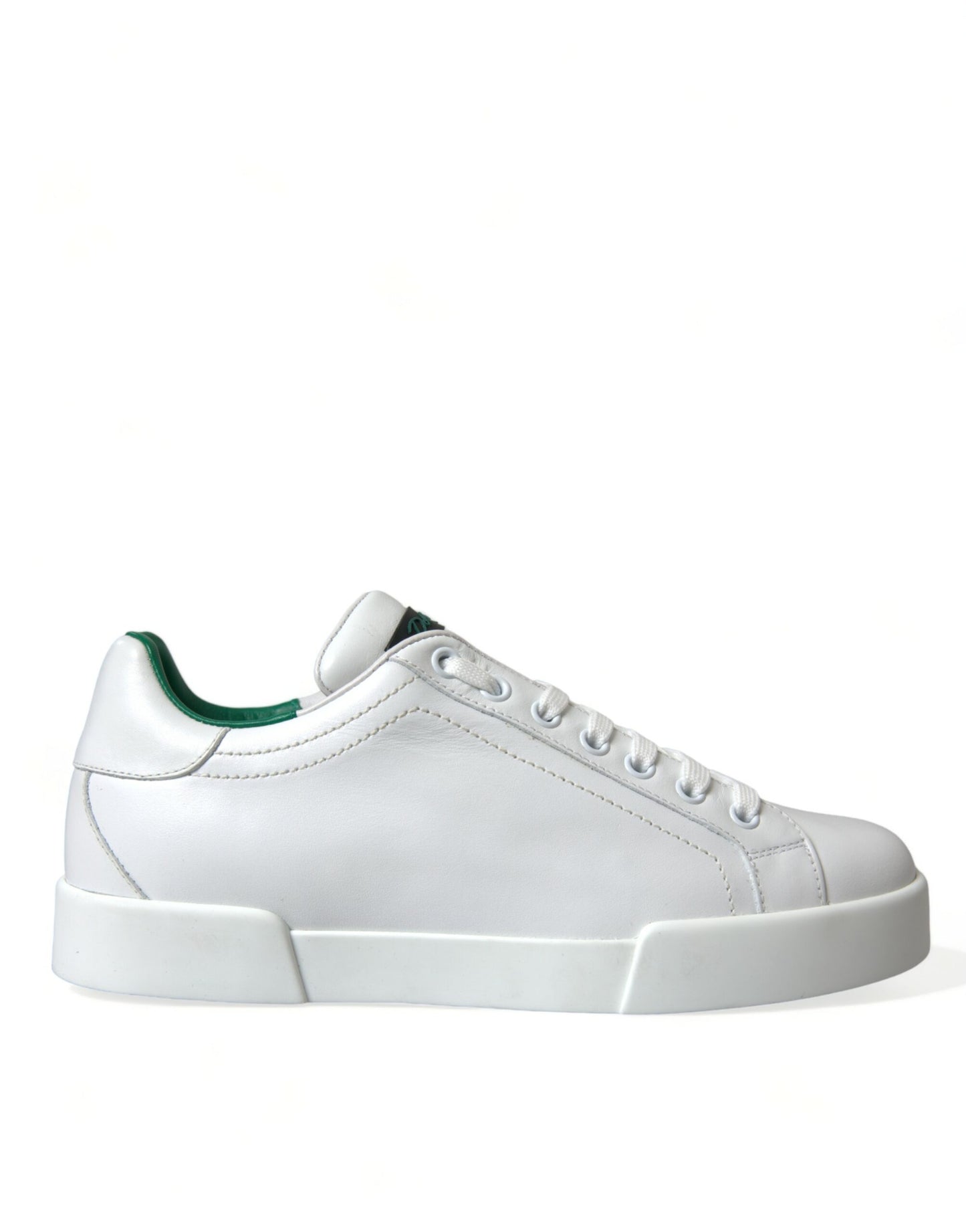 Dolce & Gabbana Elegante Portofino-Sneakers aus Kalbsleder