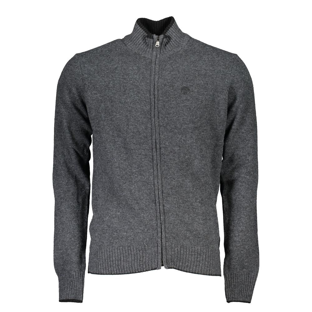 North Sails Grey Polyamide Men's Cardigan