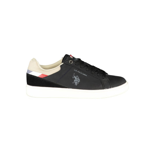 US POLO ASSN. Black Polyethylene Men's Sneaker