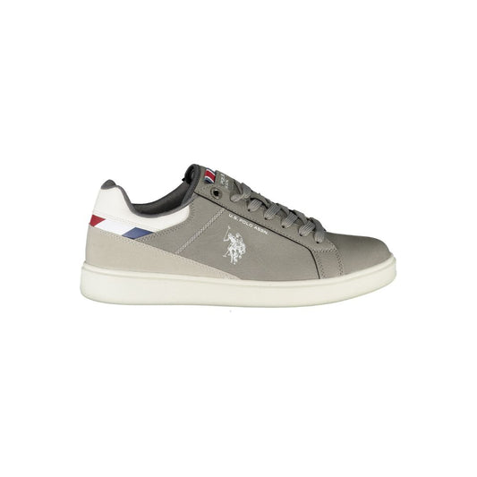 US POLO ASSN. Gray Polyethylene Men's Sneakers