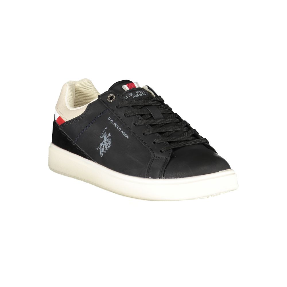 US POLO ASSN. Black Polyethylene Men's Sneaker