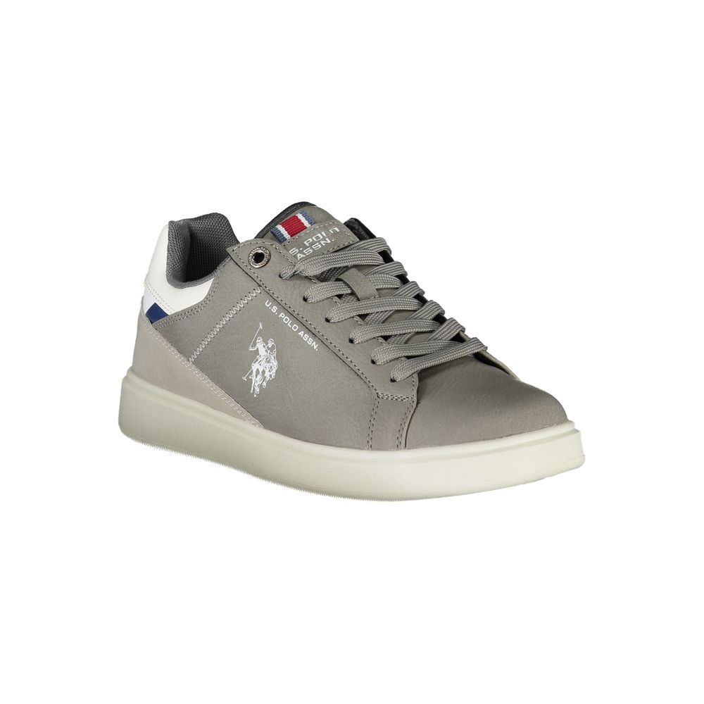 US POLO ASSN. Gray Polyethylene Men's Sneakers