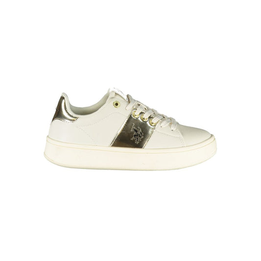 U.S. POLO ASSN. Beige polyethylene women's sneakers