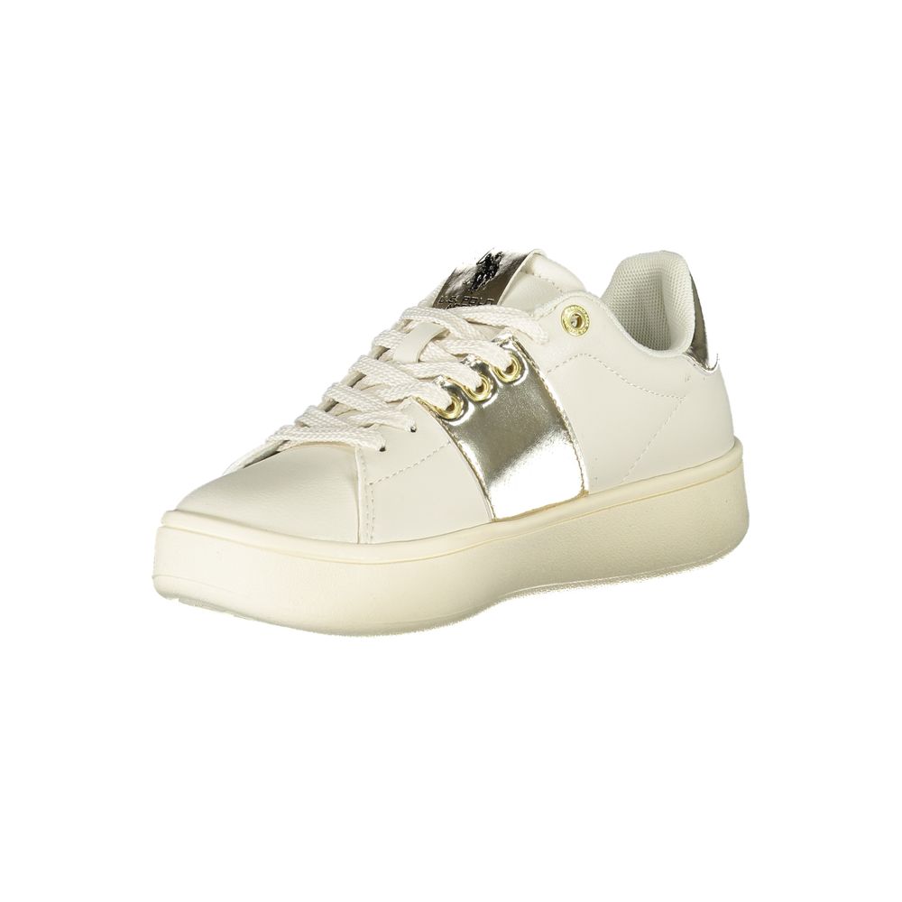 U.S. POLO ASSN. Beige polyethylene women's sneakers