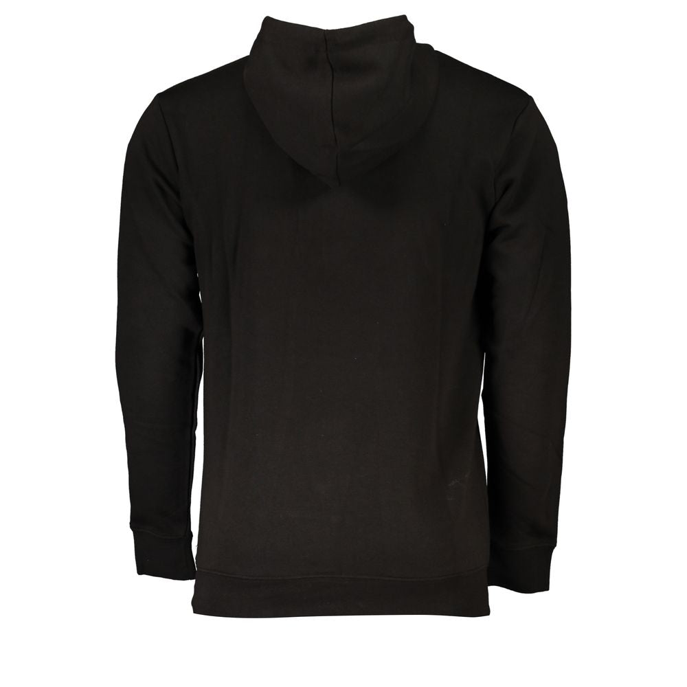 Cavalli Class Black Cotton Sweater for Men