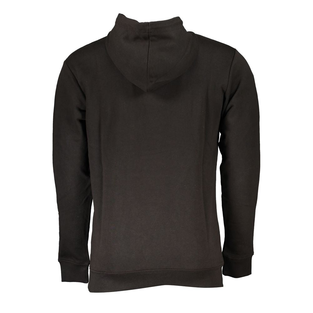 Cavalli Class Schwarzer Baumwollpullover für Männer