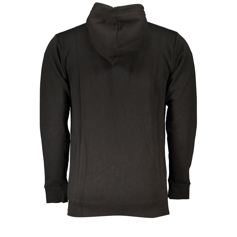 Cavalli Class Schwarzer Baumwollpullover für Männer