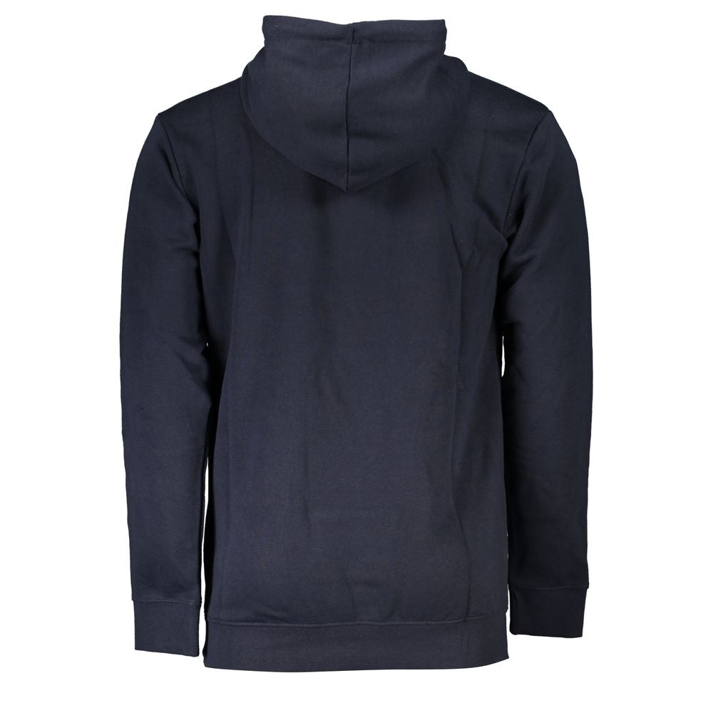 Cavalli Class Blauer Baumwollpullover für Männer