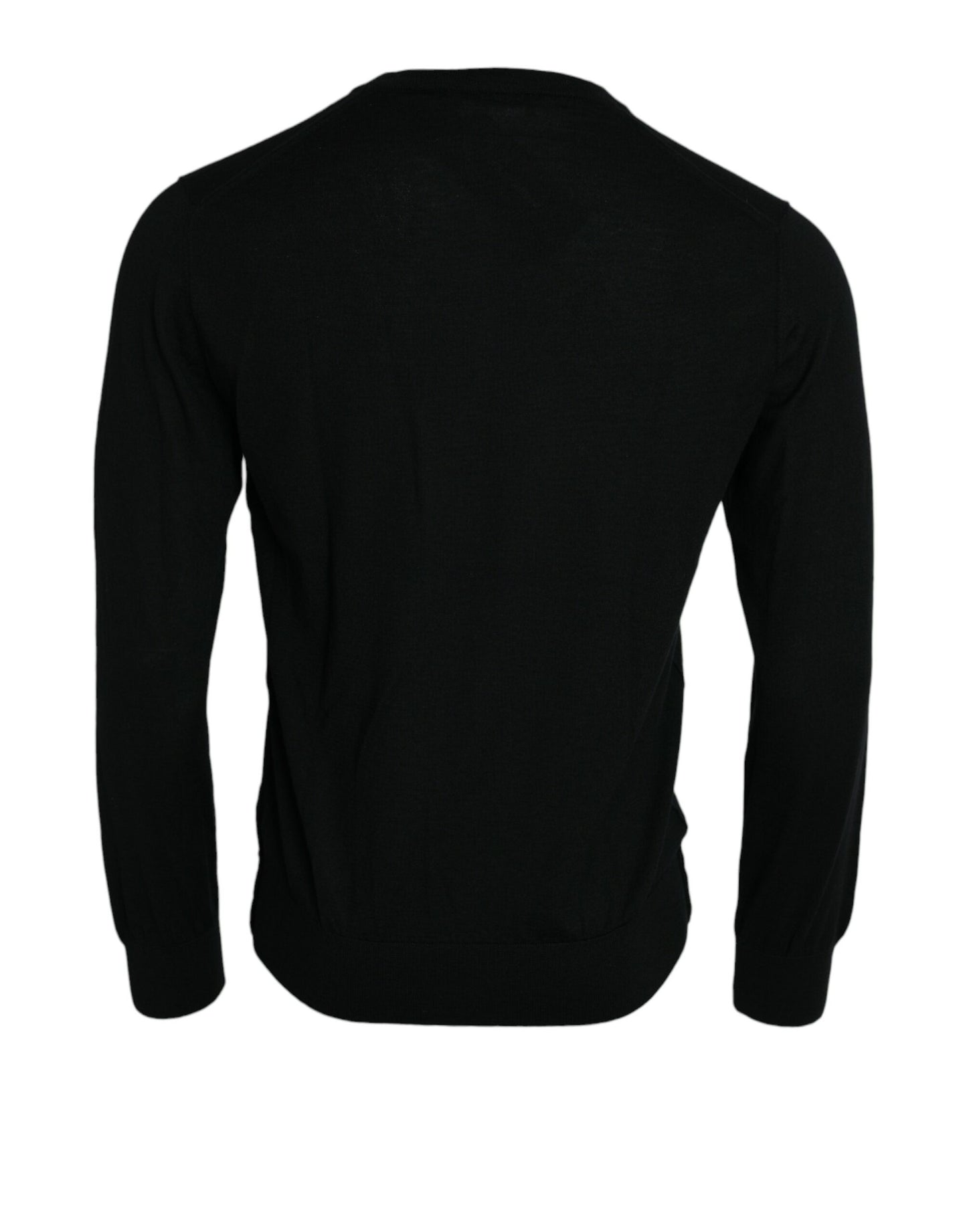 Dolce &amp; Gabbana Elegant black cashmere sweater