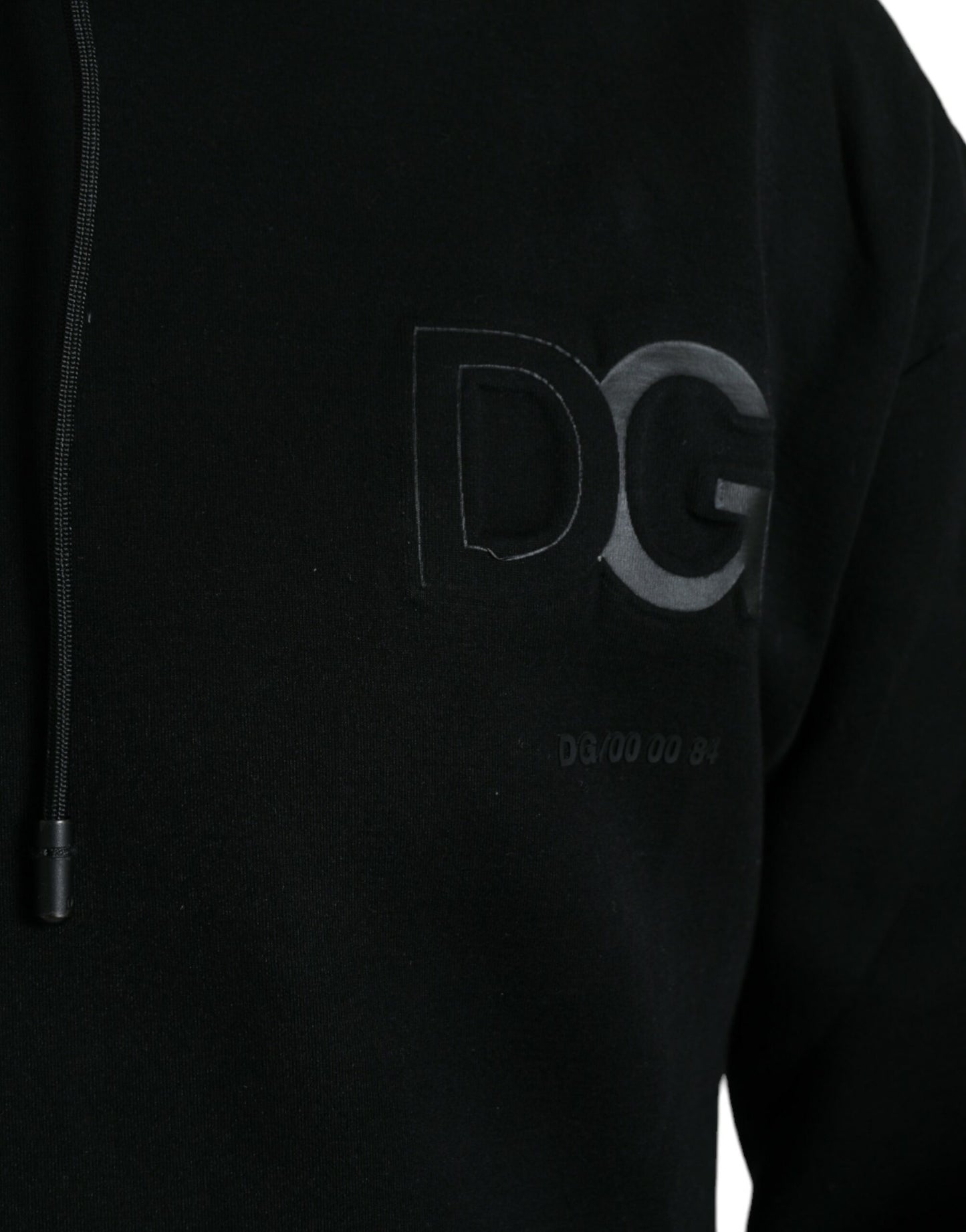 Dolce &amp; Gabbana Elegant Black Hoodie