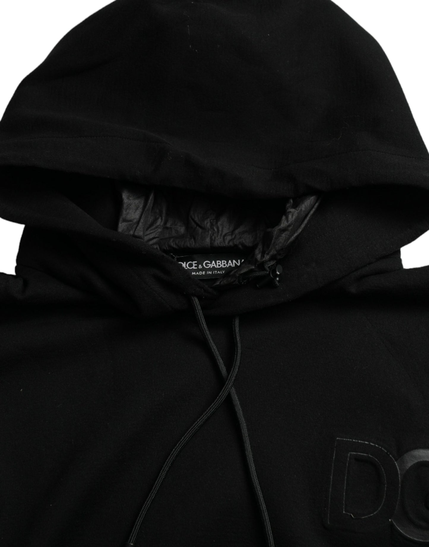 Dolce &amp; Gabbana Elegant Black Hoodie