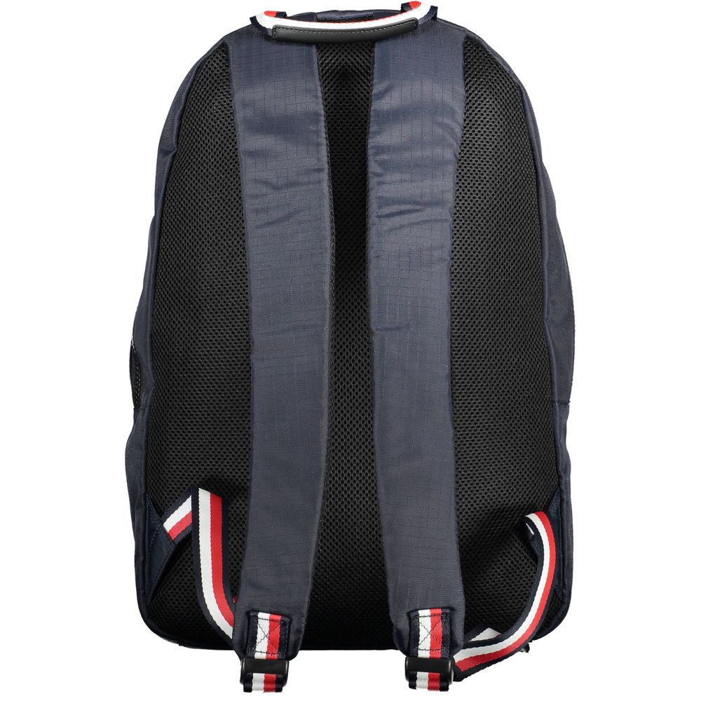 Tommy Hilfiger Blue Polyester Backpack for Men