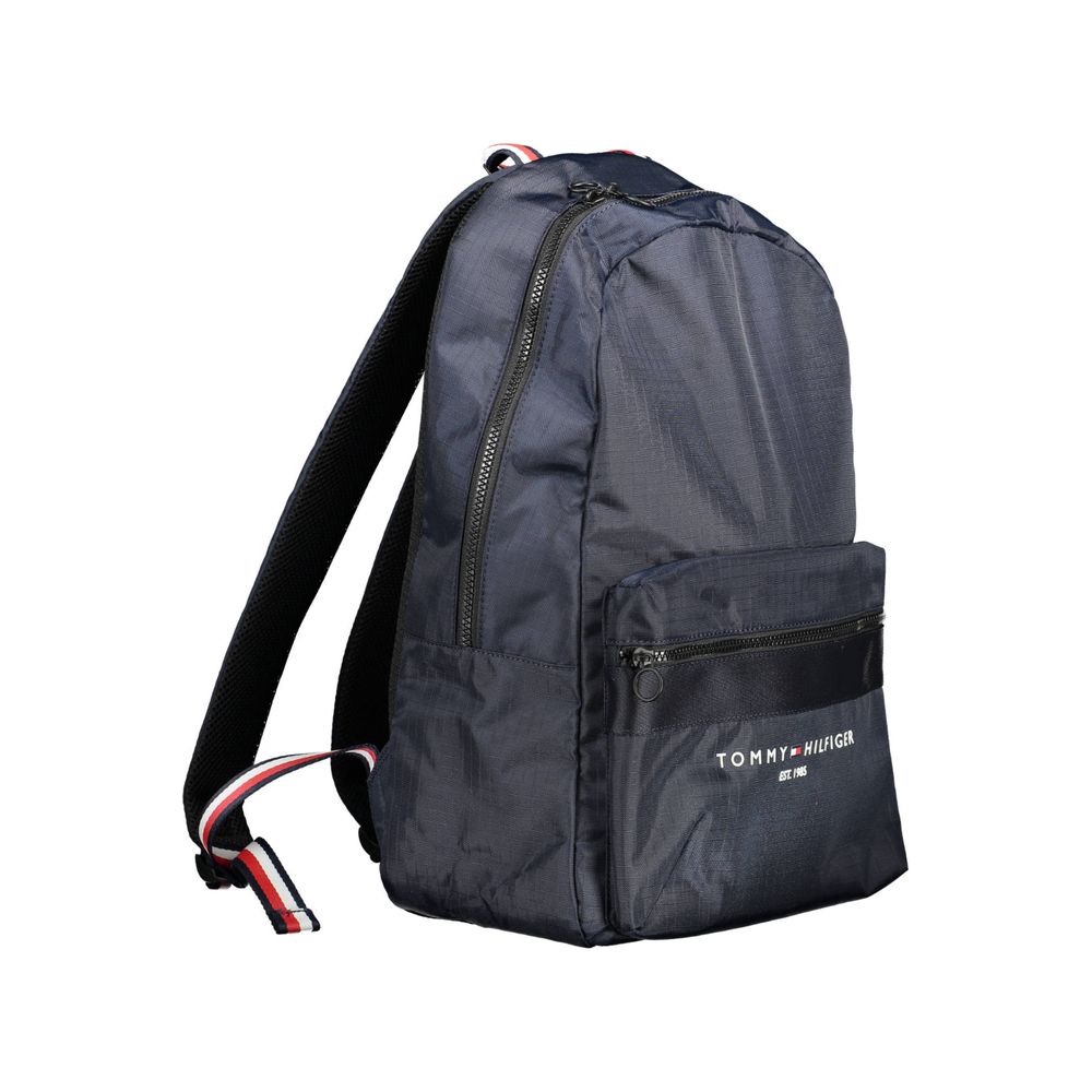 Tommy Hilfiger Blue Polyester Backpack for Men