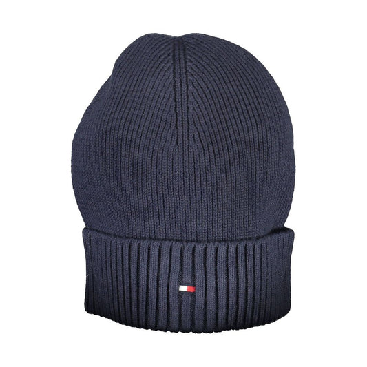 Tommy Hilfiger Blue Cotton Men Cap