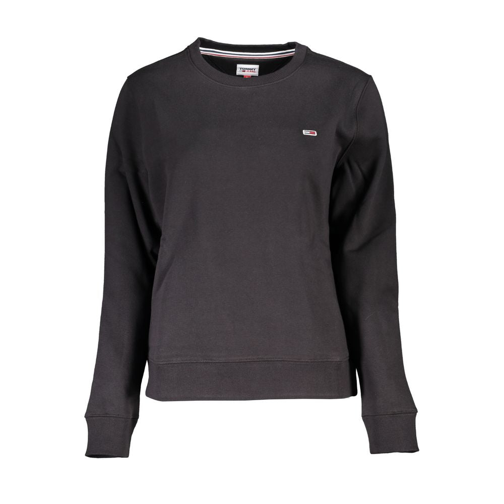 Tommy Hilfiger Black Cotton Sweater for Women