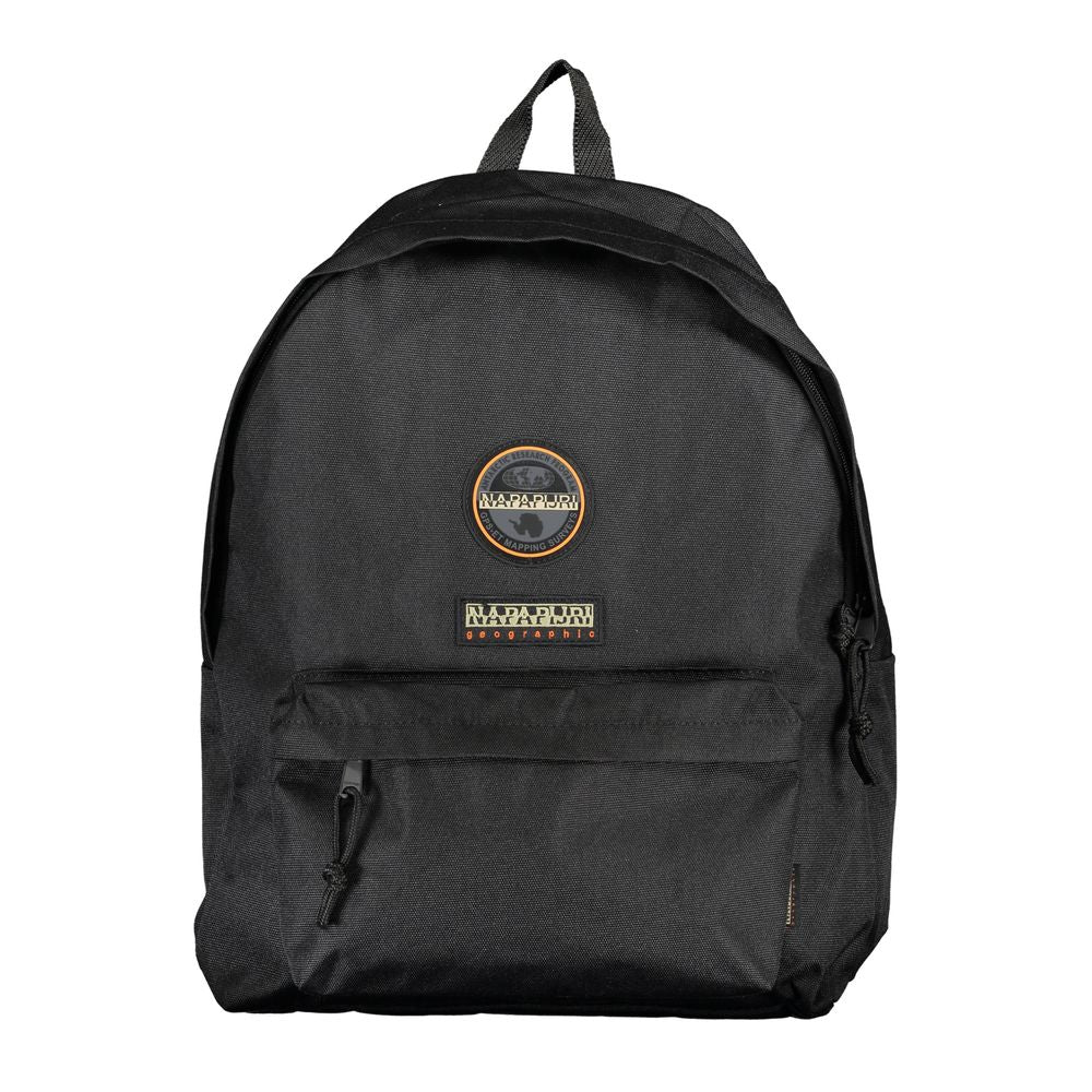 Napapijri Black Cotton Backpack for Men