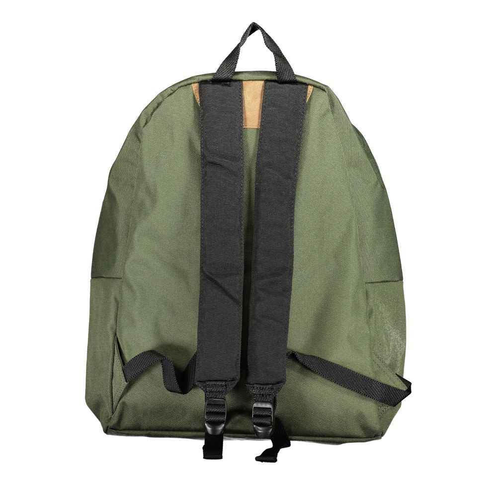 Napapijri Green Cotton Backpack for Men