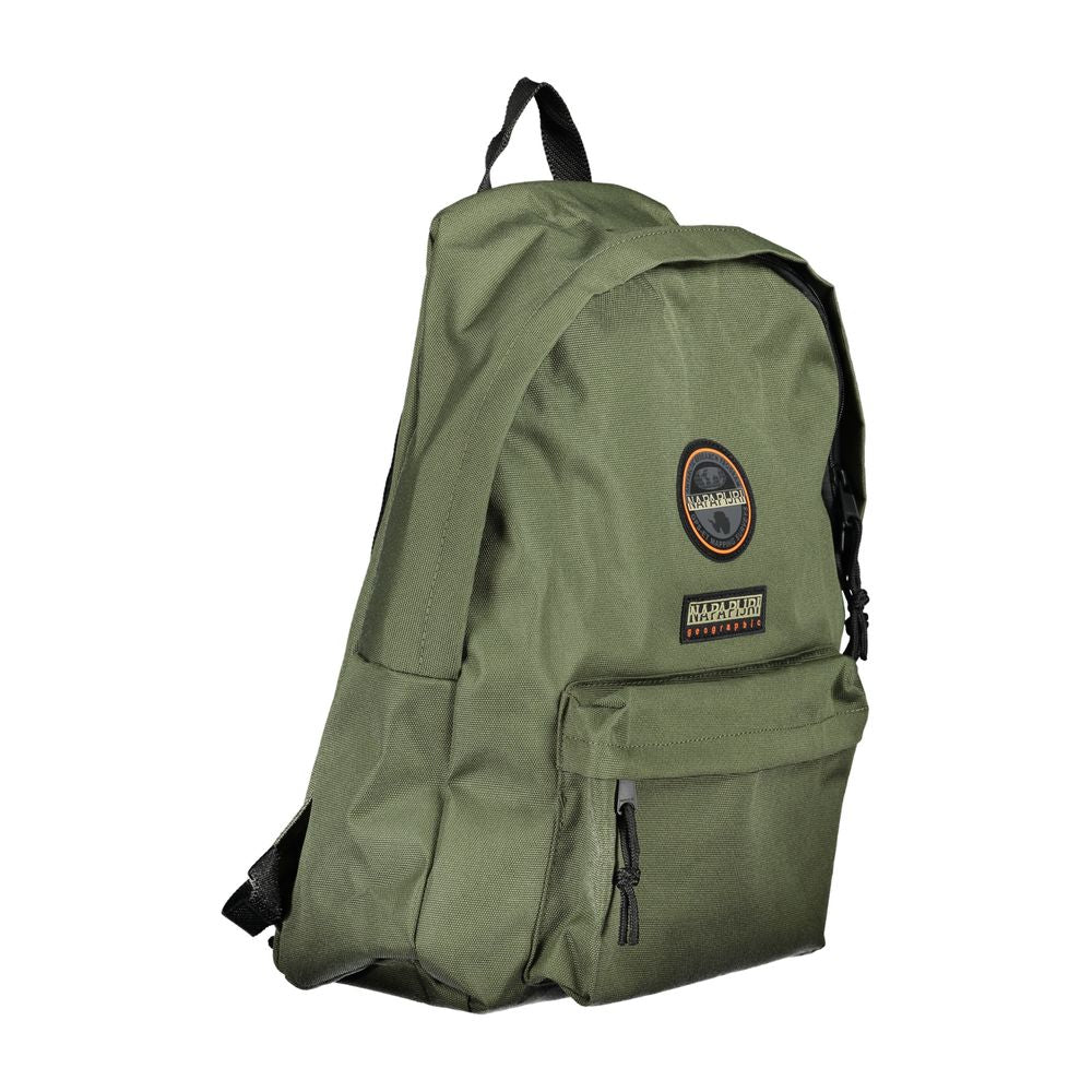 Napapijri Green Cotton Backpack for Men